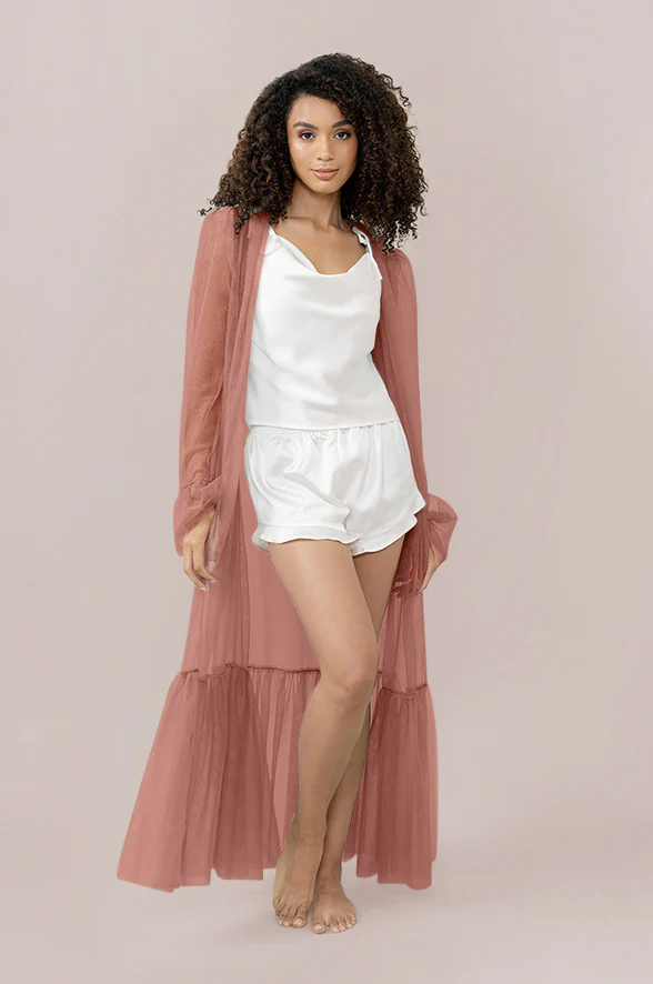 Pillow Talk Tulle Duster | Made To Order - Image 16