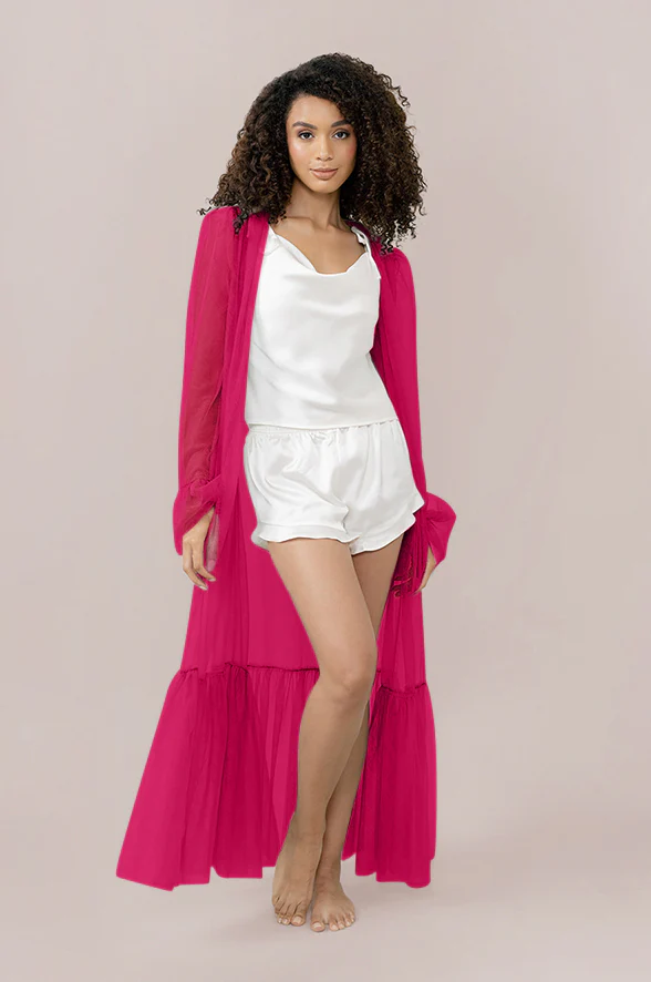 Pillow Talk Tulle Duster | Made To Order - Image 23