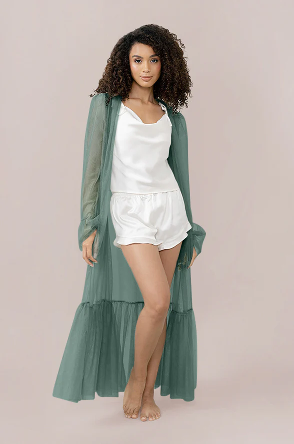 Pillow Talk Tulle Duster | Made To Order - Image 29