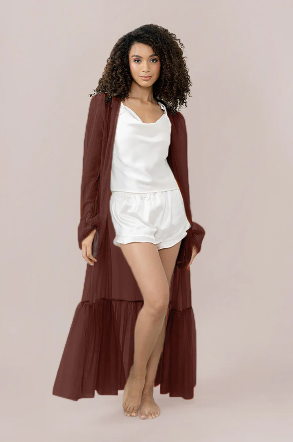 Pillow Talk Tulle Duster | Made To Order - Image 38