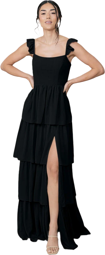 Poppy Chiffon Dress | Made To Order - Image 112
