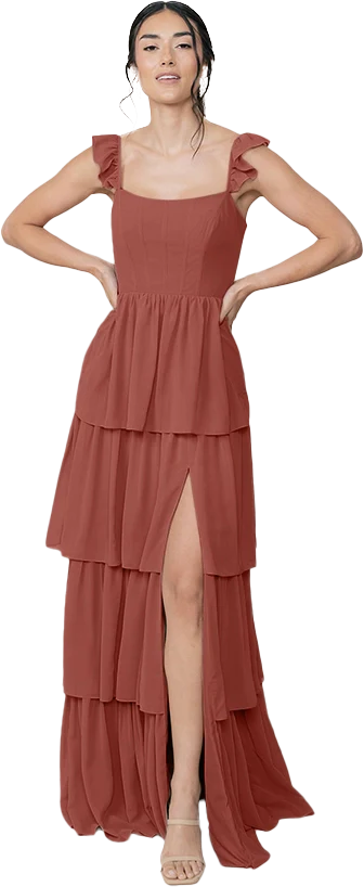 Poppy Chiffon Dress | Made To Order - Image 118