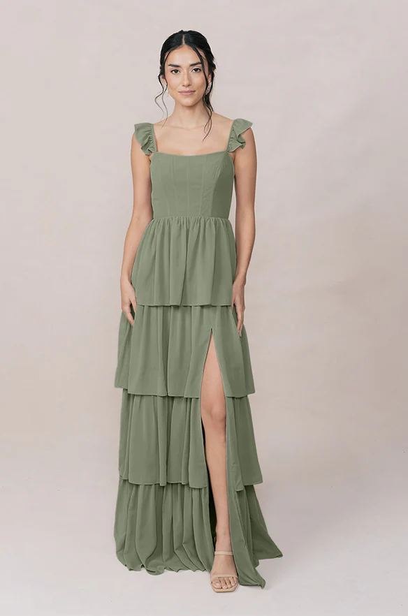 Poppy Chiffon Dress | Made To Order - Image 13