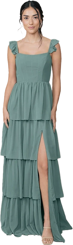 Poppy Chiffon Dress | Made To Order - Image 144