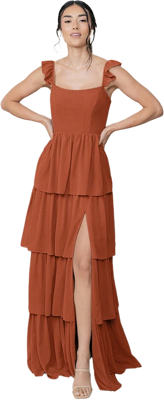 Poppy Chiffon Dress | Made To Order - Image 148