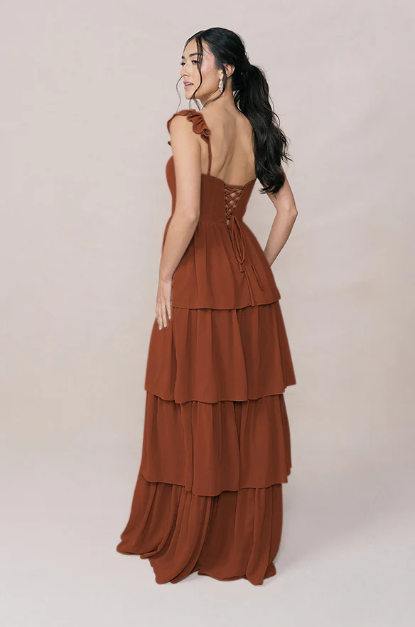 Poppy Chiffon Dress | Made To Order - Image 92