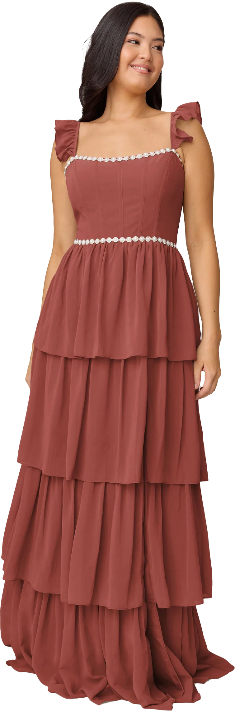 Poppy Luxe Chiffon Dress | Made To Order - Image 120