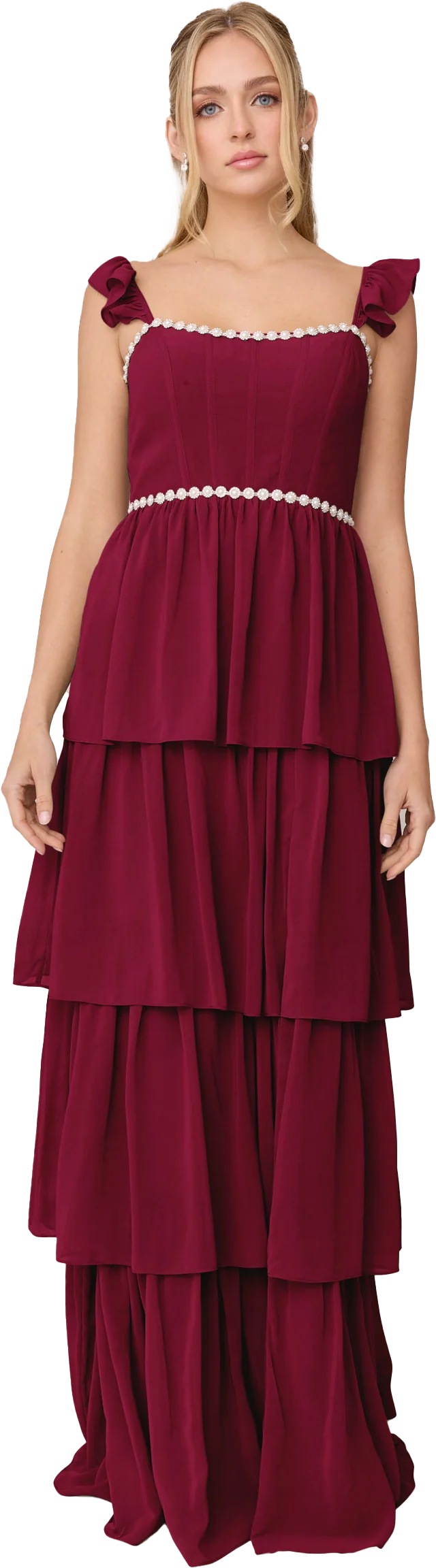 Poppy Luxe Chiffon Dress | Made To Order - Image 135