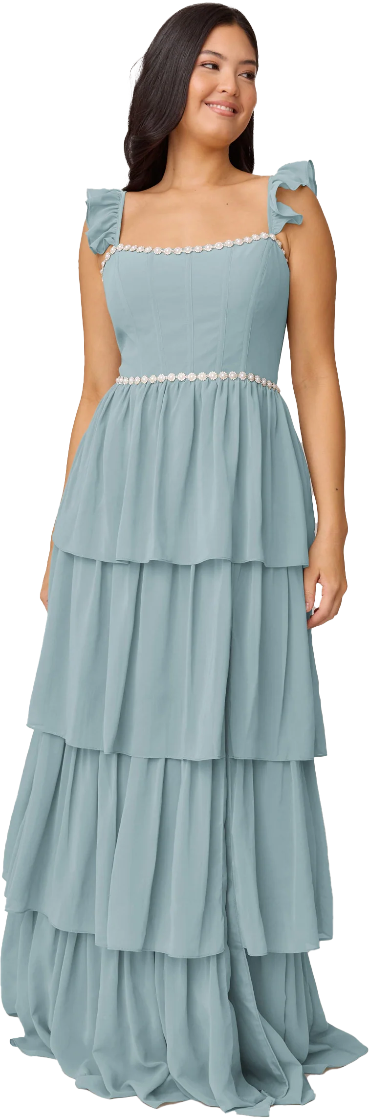 Poppy Luxe Chiffon Dress | Made To Order - Image 139