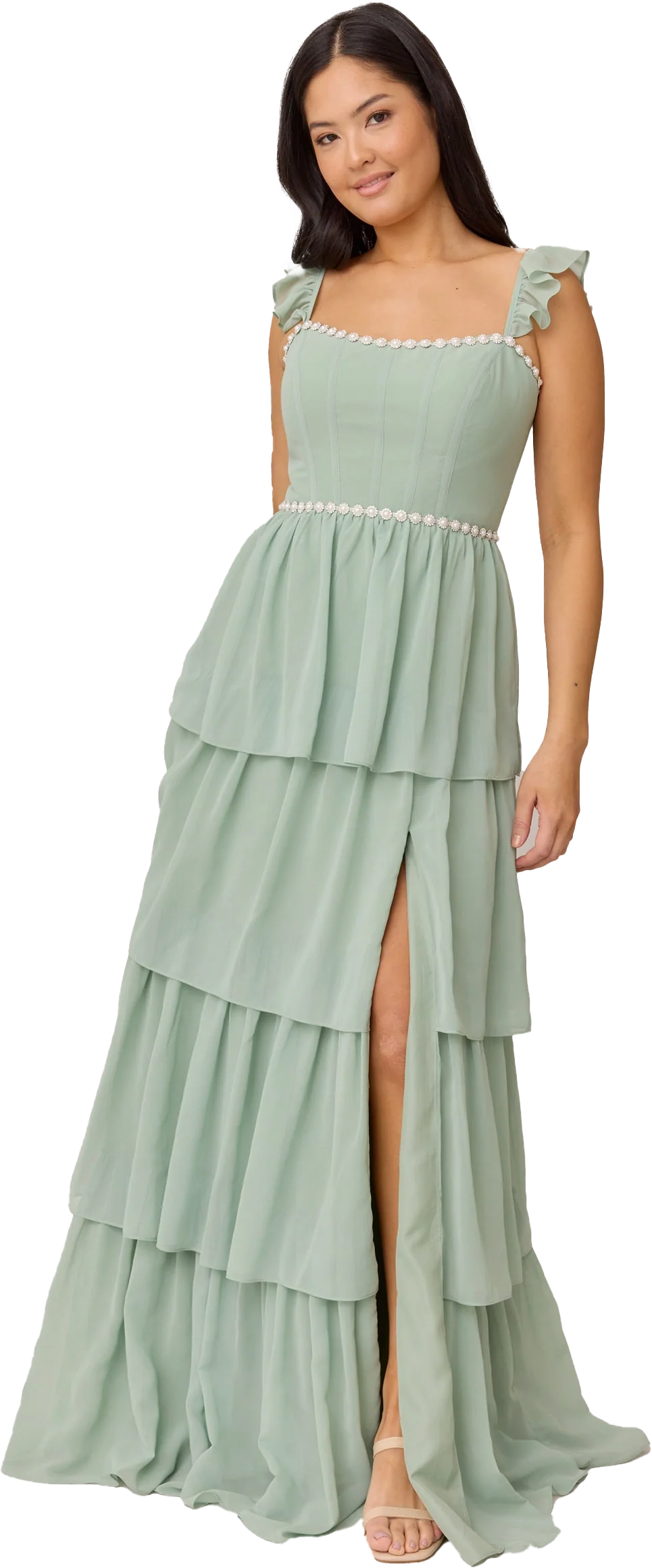 Poppy Luxe Chiffon Dress | Made To Order - Image 147