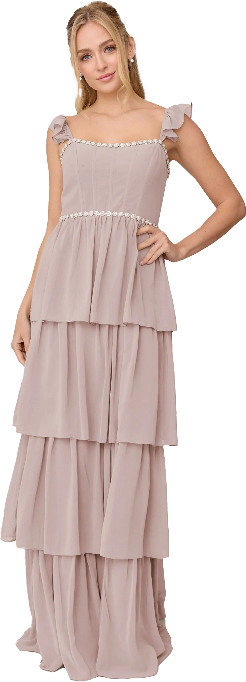 Poppy Luxe Chiffon Dress | Made To Order - Image 151