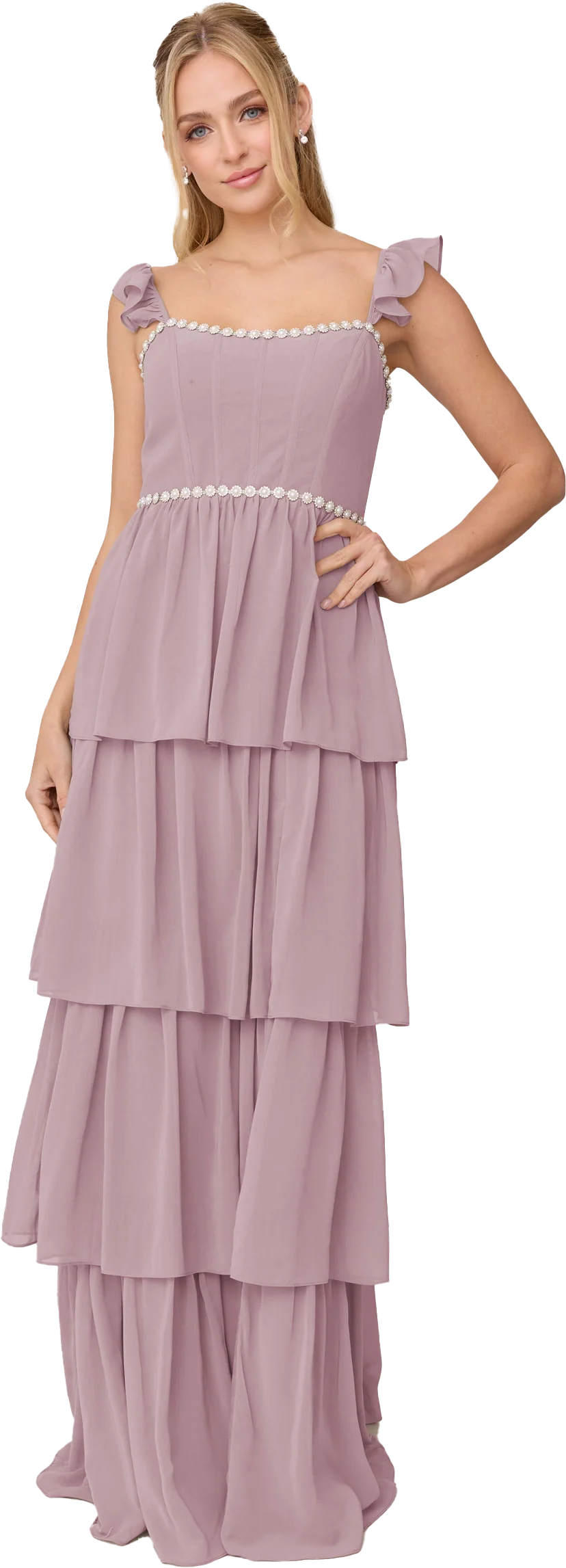 Poppy Luxe Chiffon Dress | Made To Order - Image 156