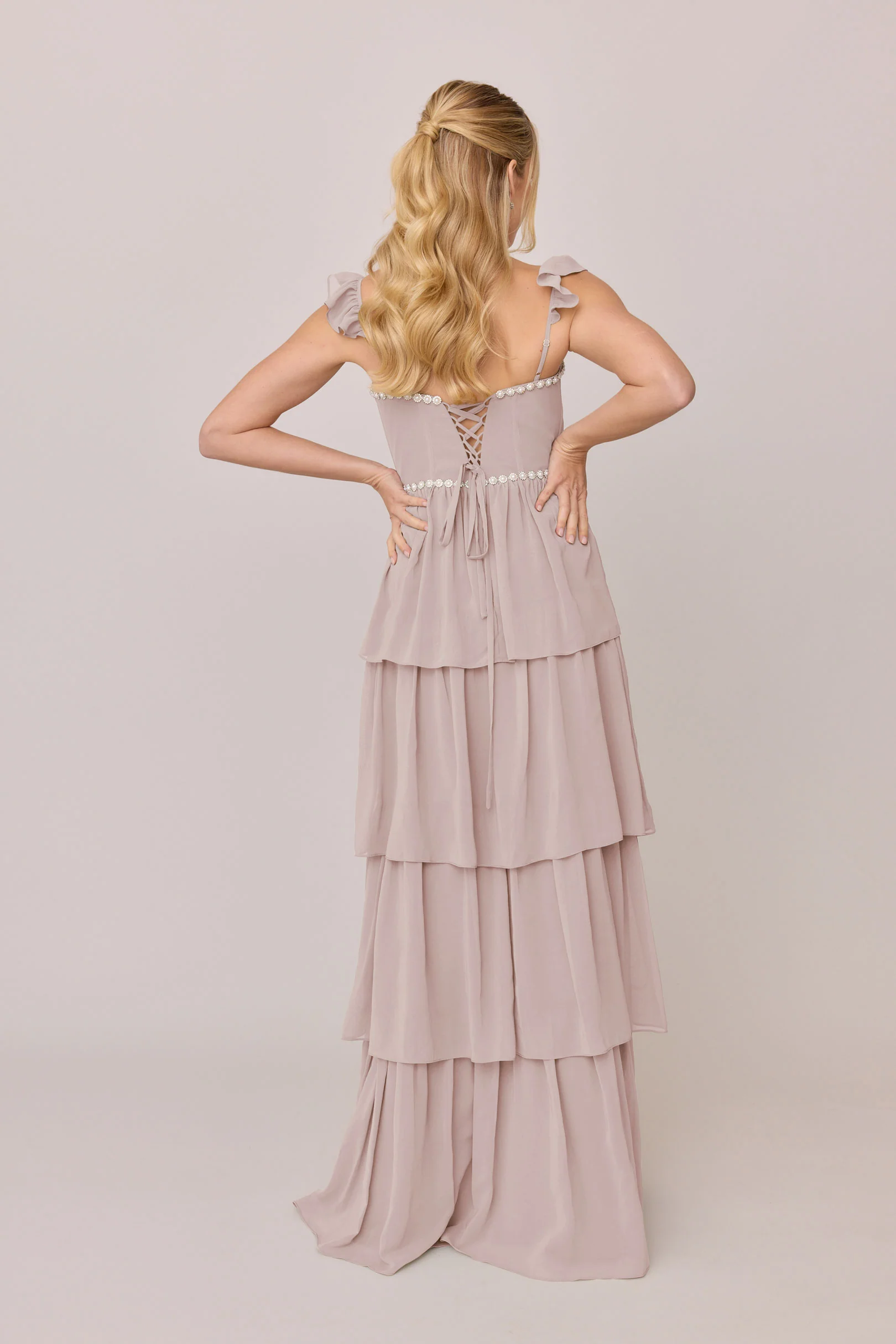 Poppy Luxe Chiffon Dress | Made To Order - Image 23