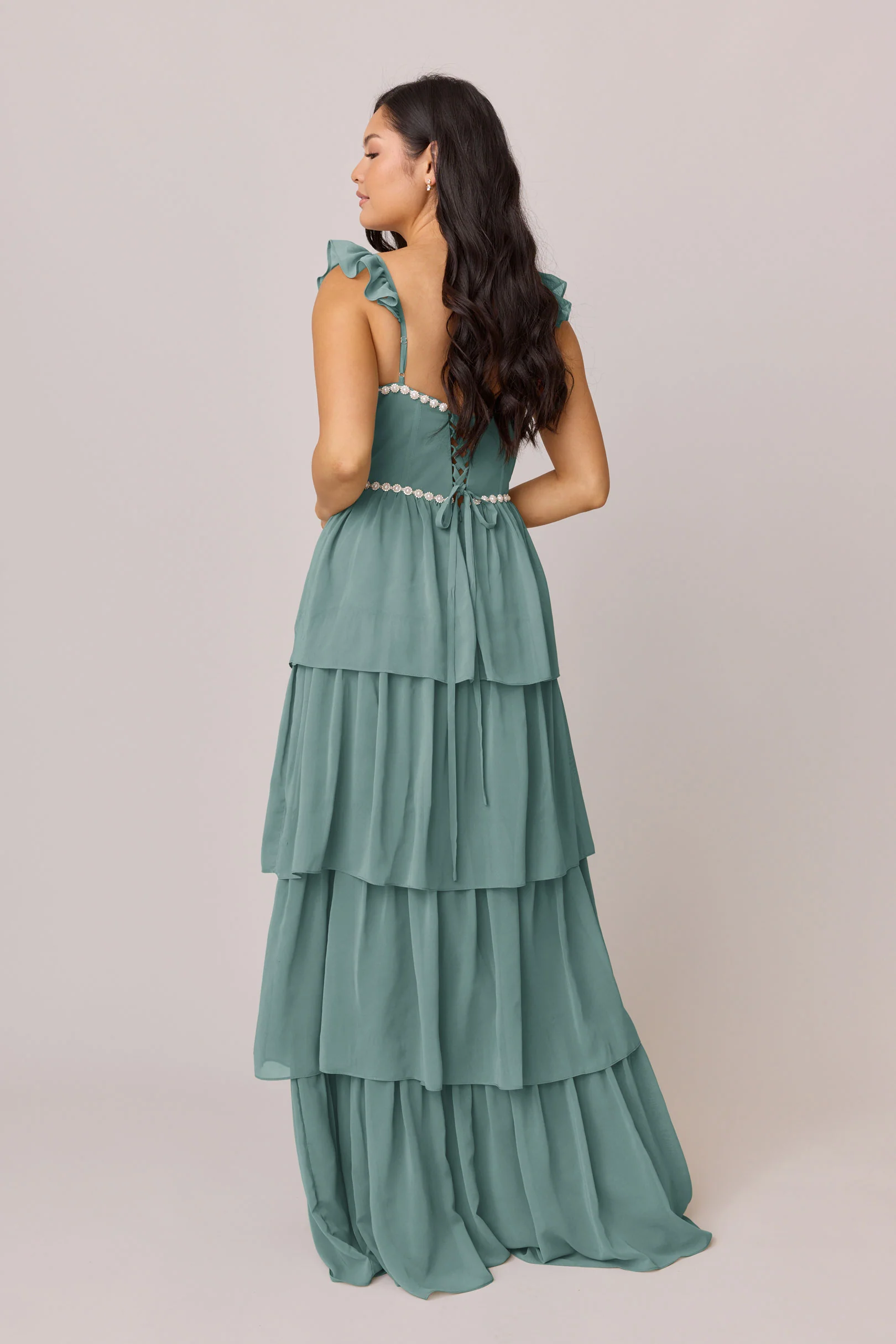 Poppy Luxe Chiffon Dress | Made To Order - Image 36