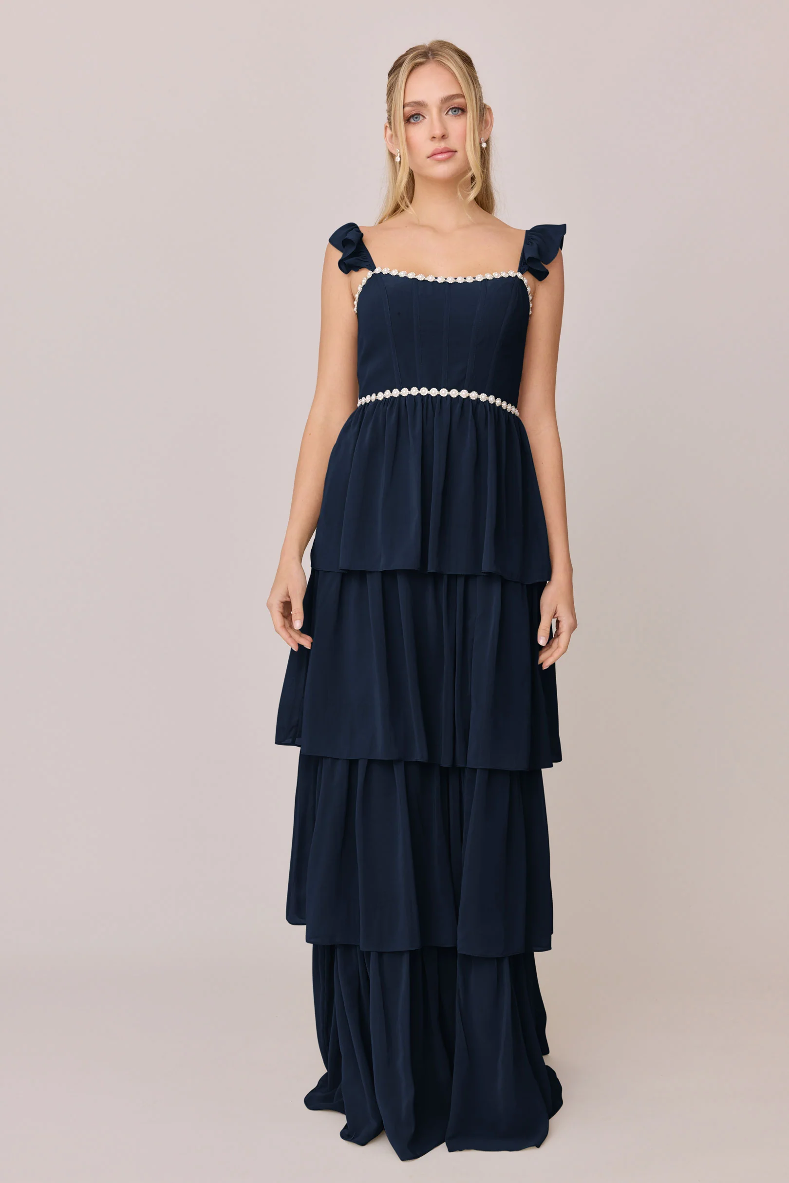 Poppy Luxe Chiffon Dress | Made To Order - Image 46