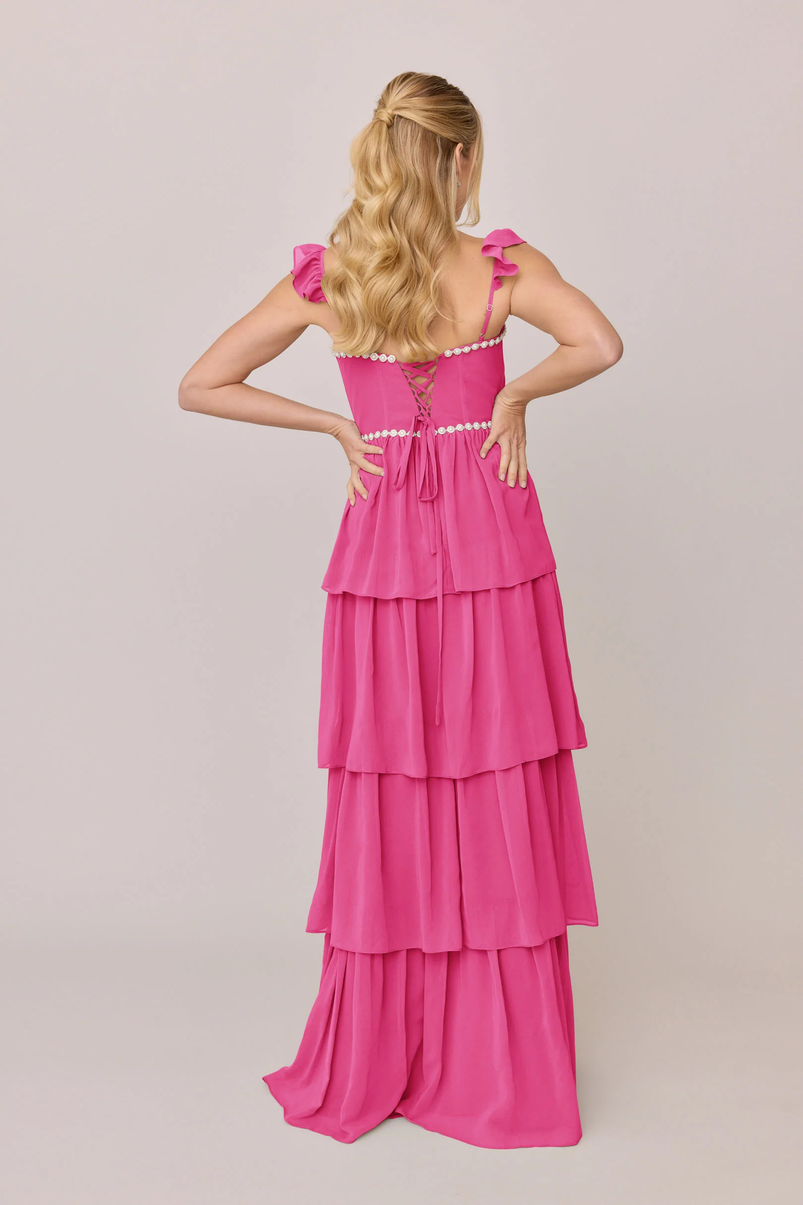 Poppy Luxe Chiffon Dress | Made To Order - Image 55