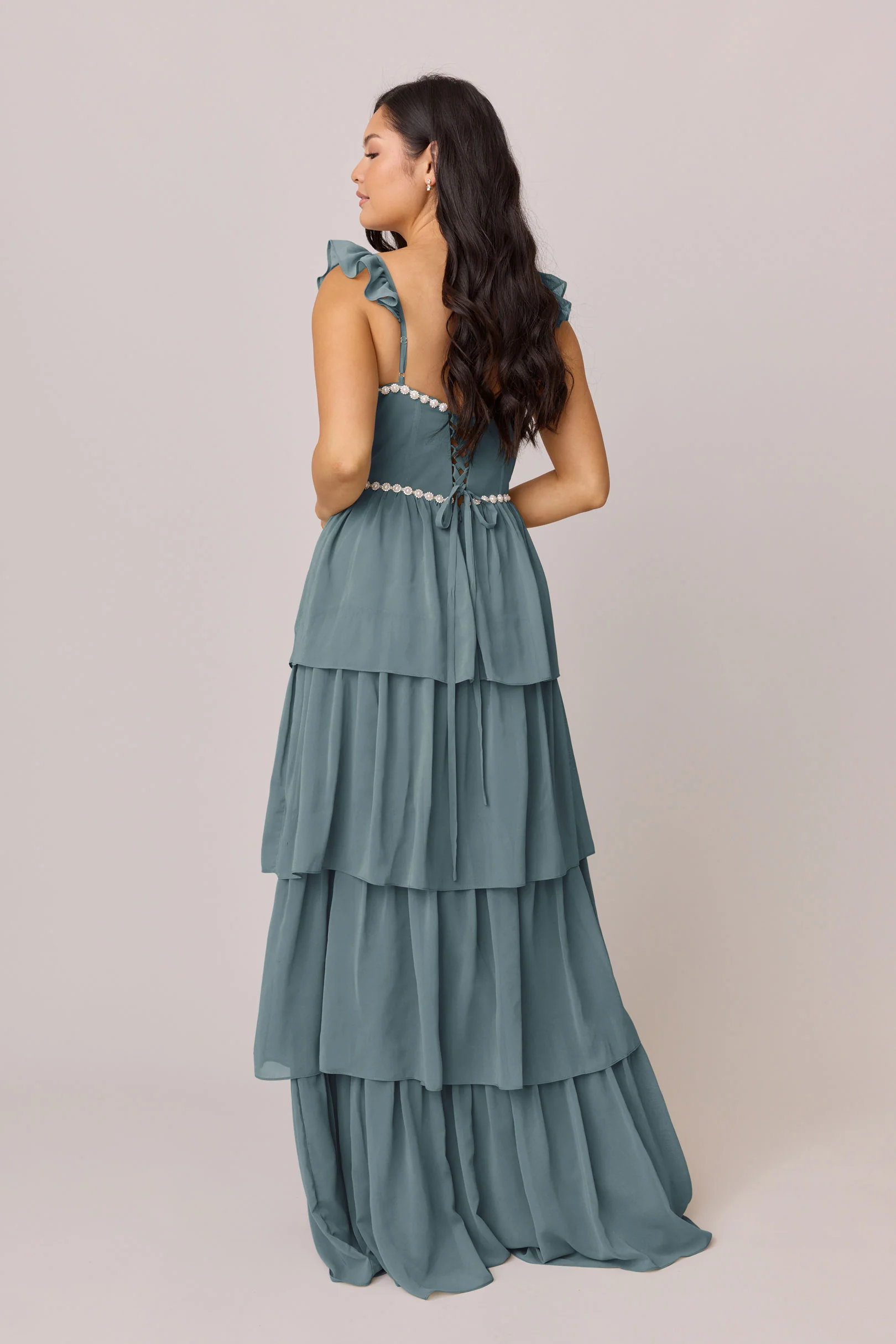 Poppy Luxe Chiffon Dress | Made To Order - Image 68