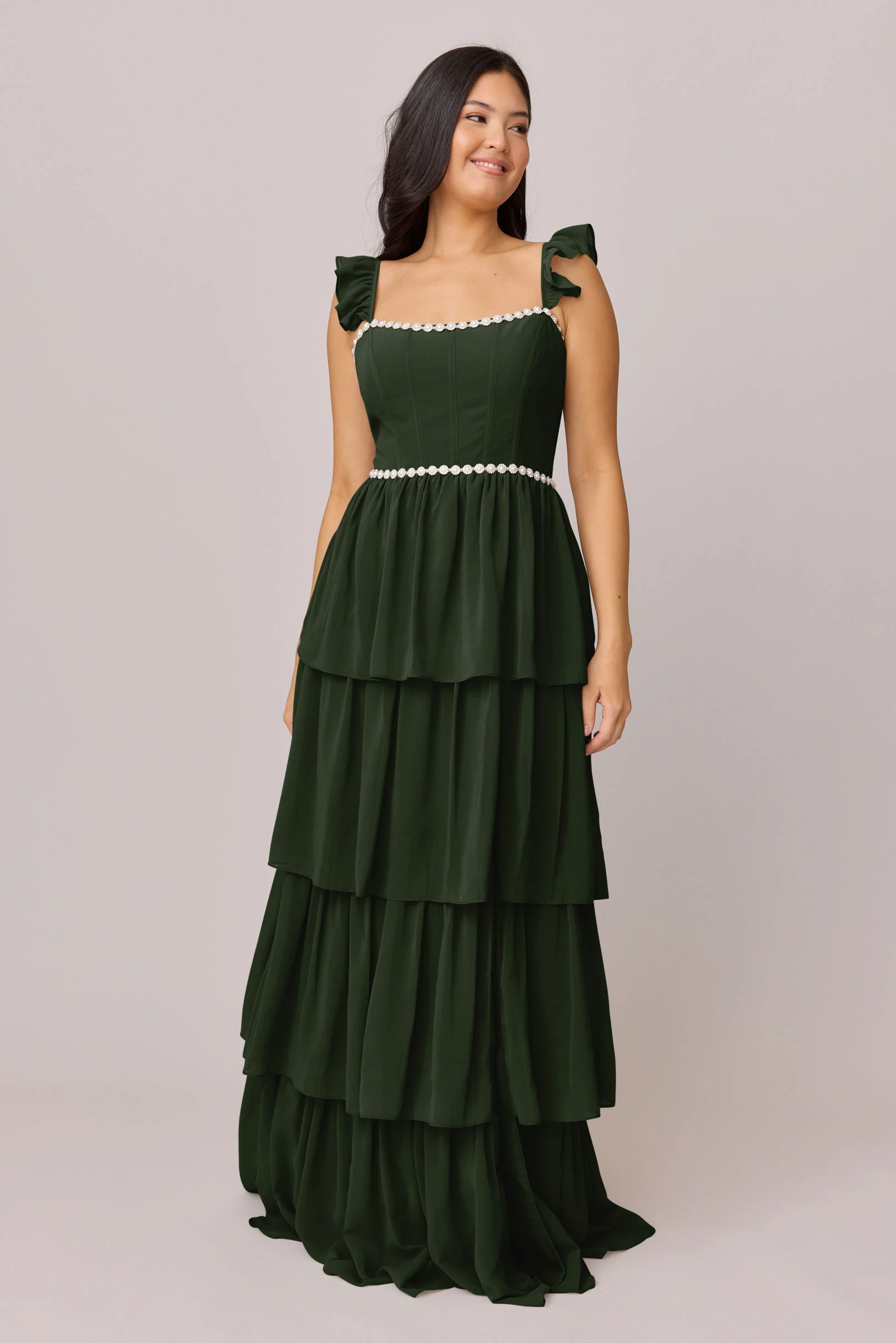 Poppy Luxe Chiffon Dress | Made To Order - Image 78