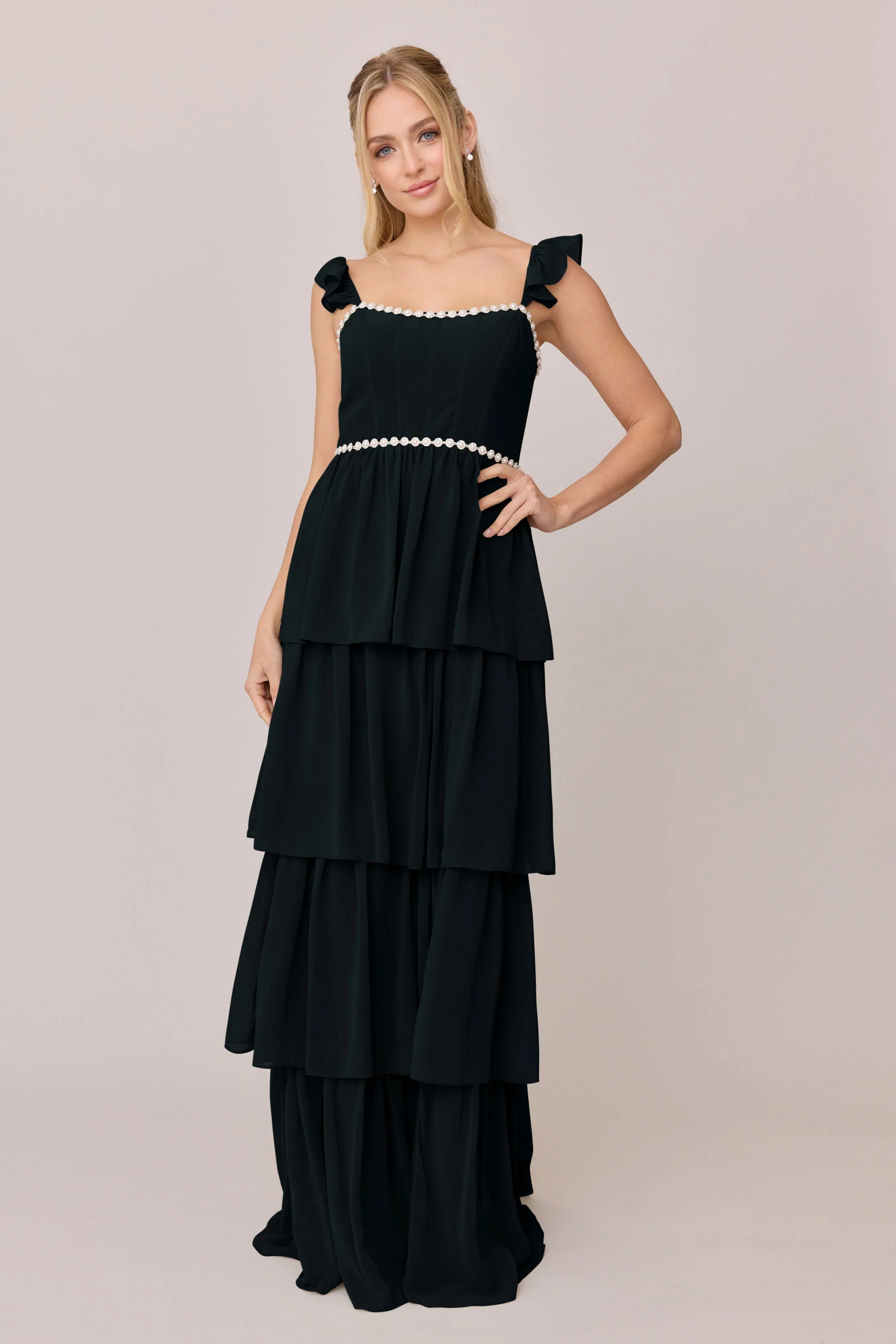 Poppy Luxe Chiffon Dress | Made To Order - Image 98
