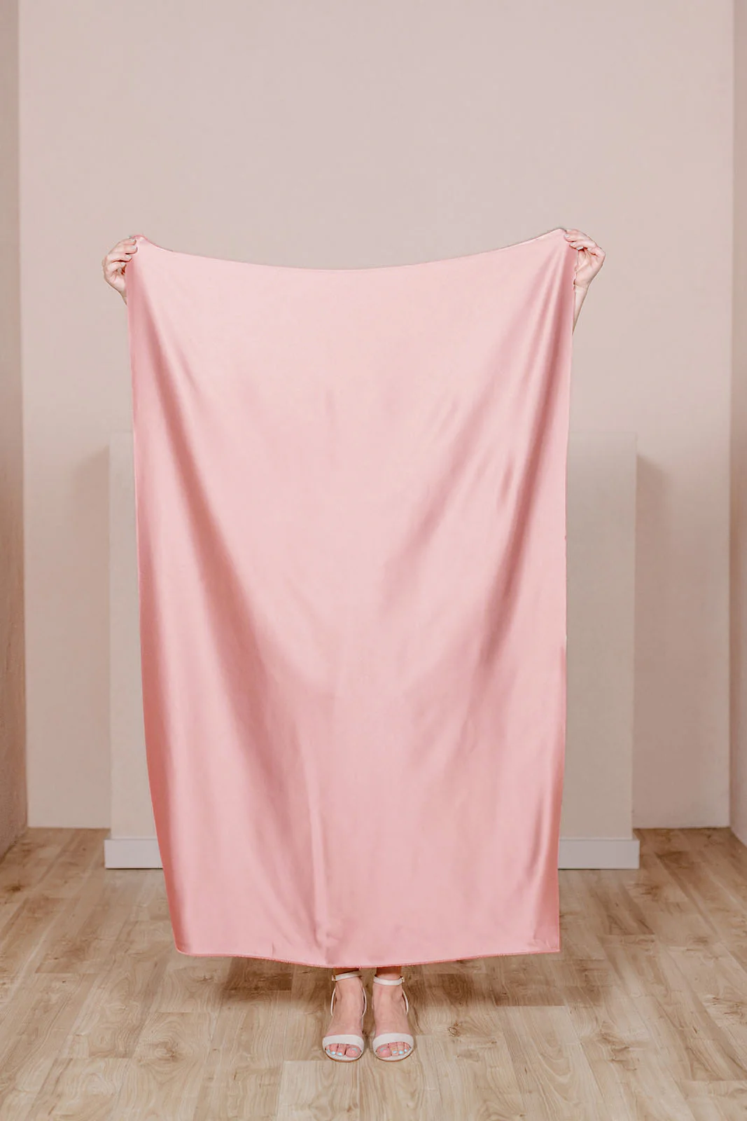 Pre-Cut Satin Fabric by Yard | Ready To Ship | Blushing Bride