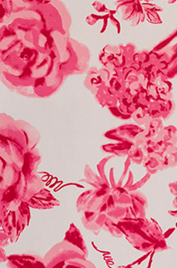 Pre-Cut Satin Floral Print Fabric By Yard | Ready To Ship - Image 15
