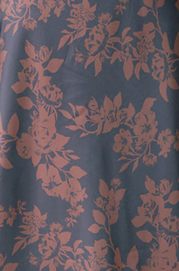 Satin Floral Print Fabric by Yard | Made To Order - Image 16