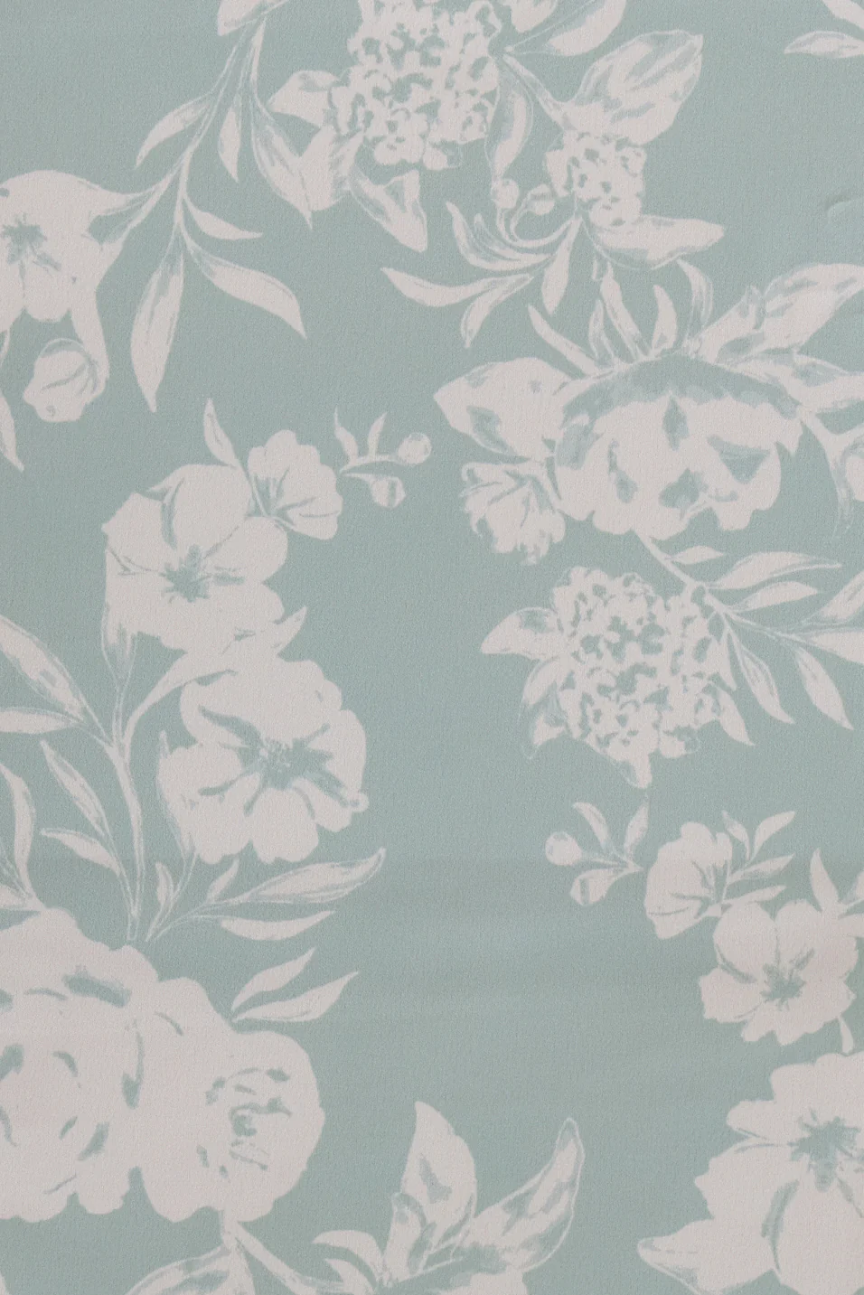 Pre-Cut Satin Floral Print Fabric By Yard | Ready To Ship - Image 3