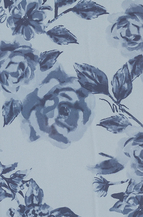 Pre-Cut Satin Floral Print Fabric By Yard | Ready To Ship - Image 21