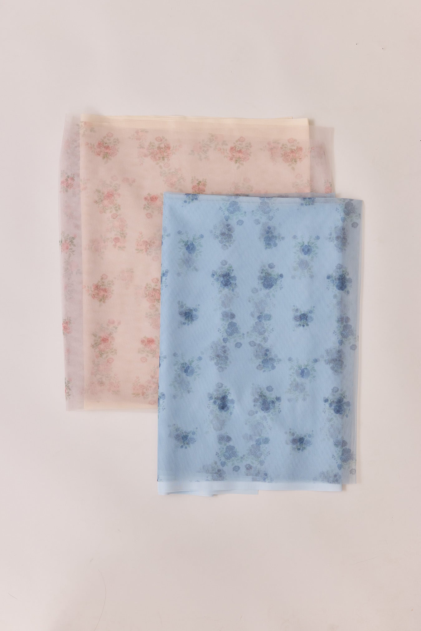 Pre-Cut Tulle Floral Print Fabric by Yard | Ready To Ship