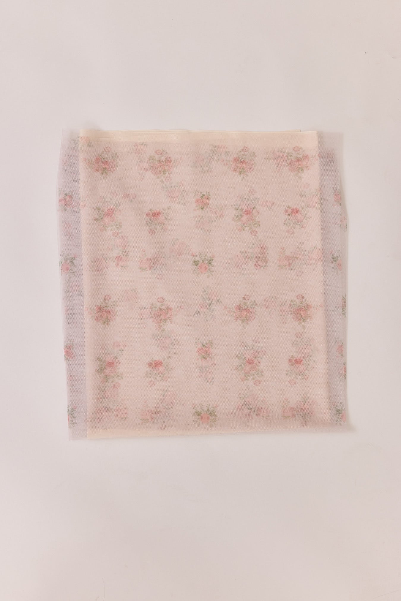 Tulle Floral Print Fabric By Yard | Made To Order - Image 2