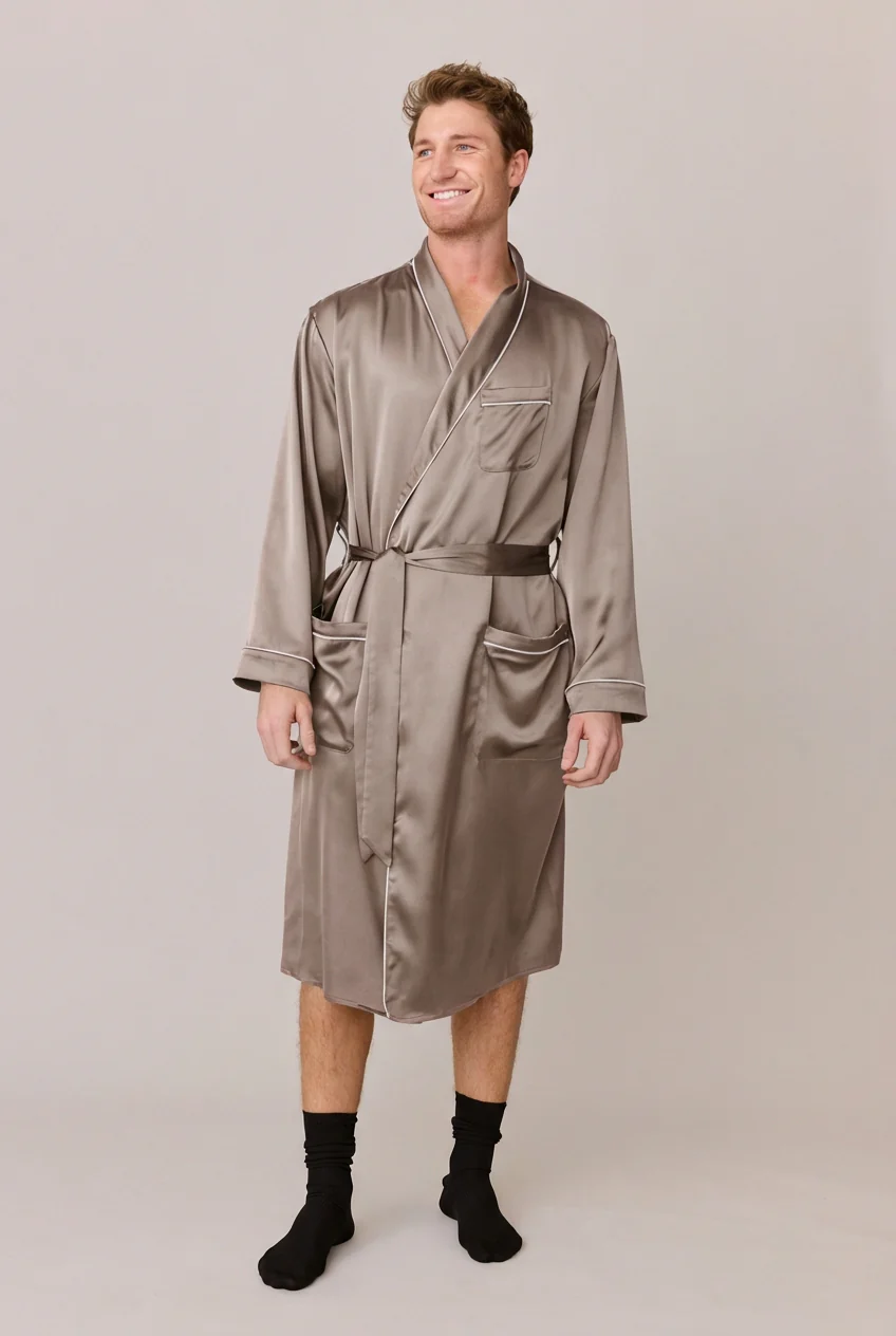 Pre-Game Satin Robe | Made To Order - Image 108