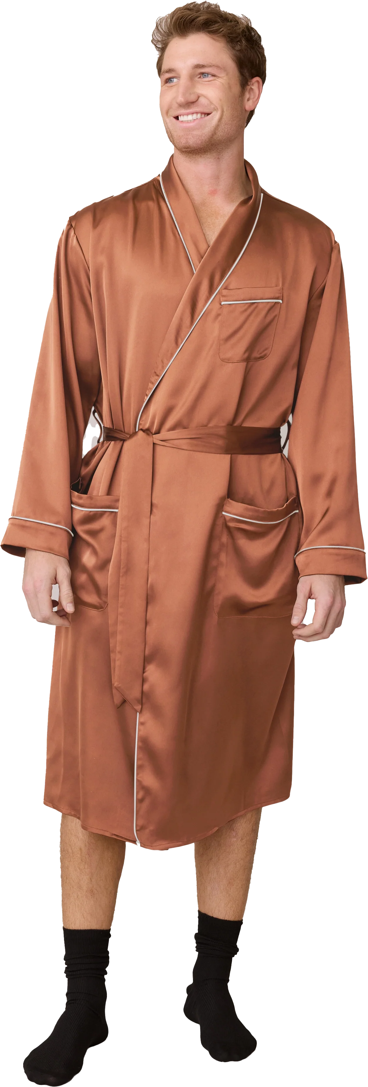 Pre-Game Satin Robe | Made To Order - Image 64