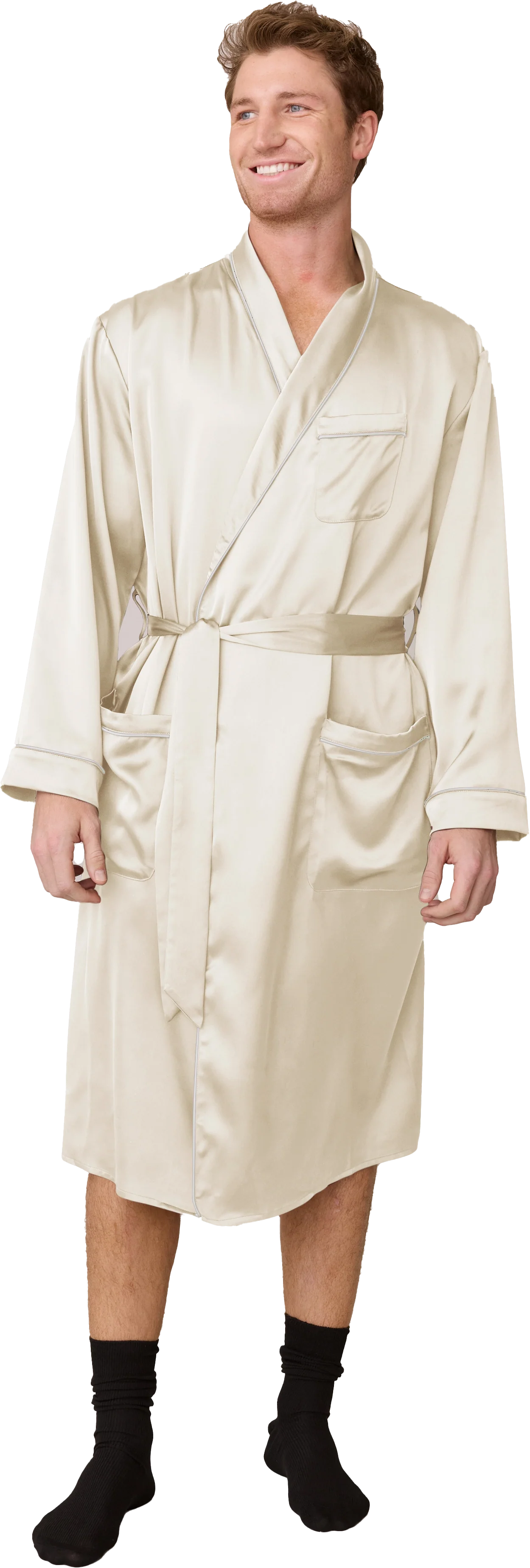 Pre-Game Satin Robe | Made To Order - Image 85