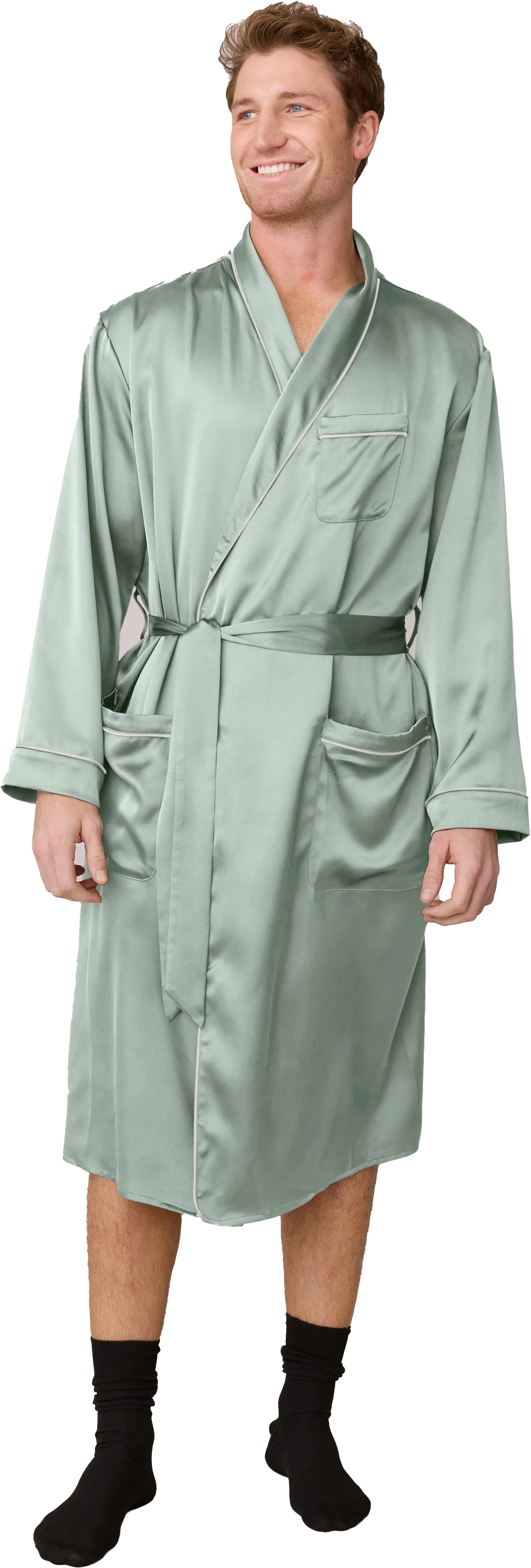 Pre-Game Satin Robe | Made To Order - Image 96