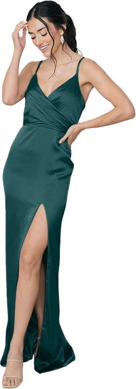 Rava Satin Dress | Made To Order - Image 17