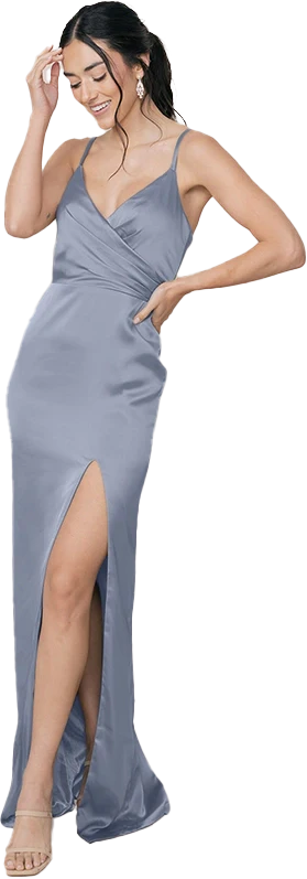 Rava Satin Dress | Made To Order - Image 25