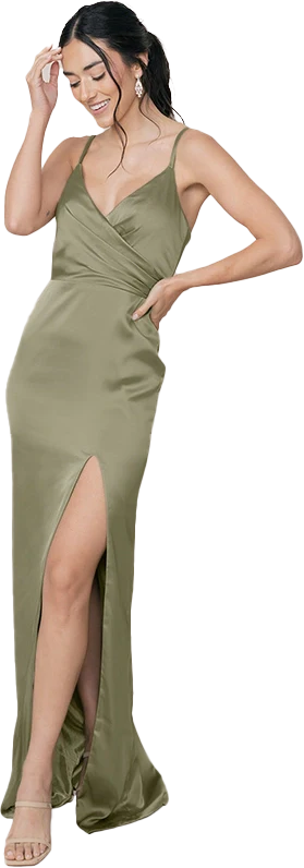 Rava Satin Dress | Made To Order - Image 37