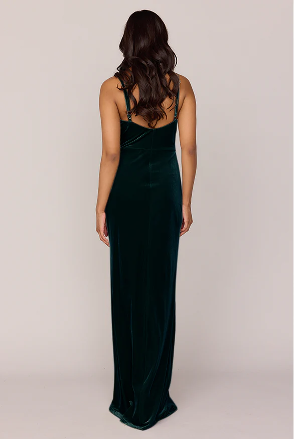 Rava Velvet Dress | Made To Order - Image 18