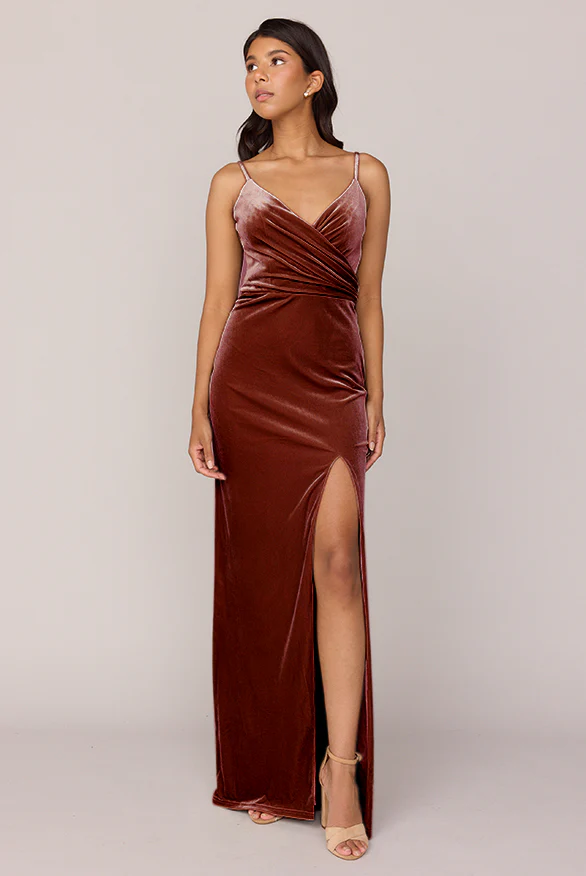 Rava Velvet Dress | Made To Order - Image 49