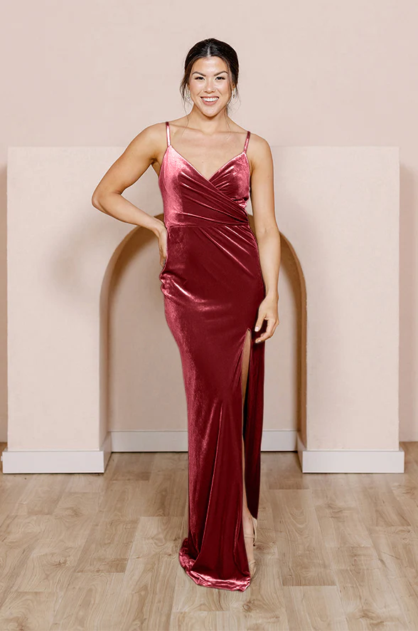Rava Velvet Dress | Made To Order - Image 53