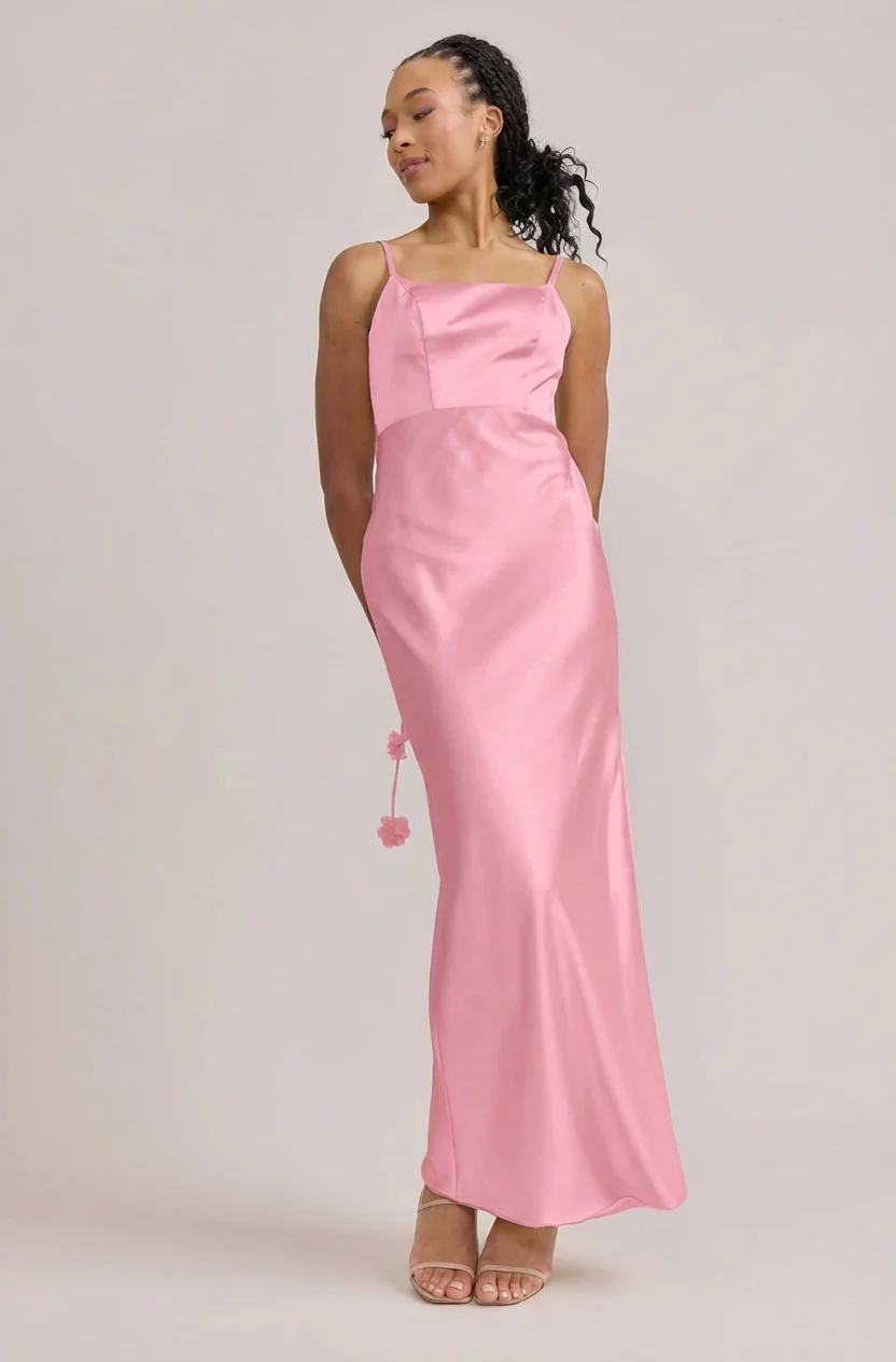 Remi Luxe Satin Dress | Made To Order - Image 35