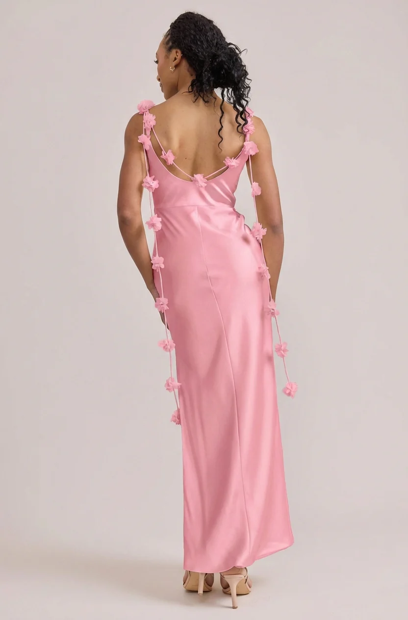 Remi Luxe Satin Dress | Made To Order - Image 36