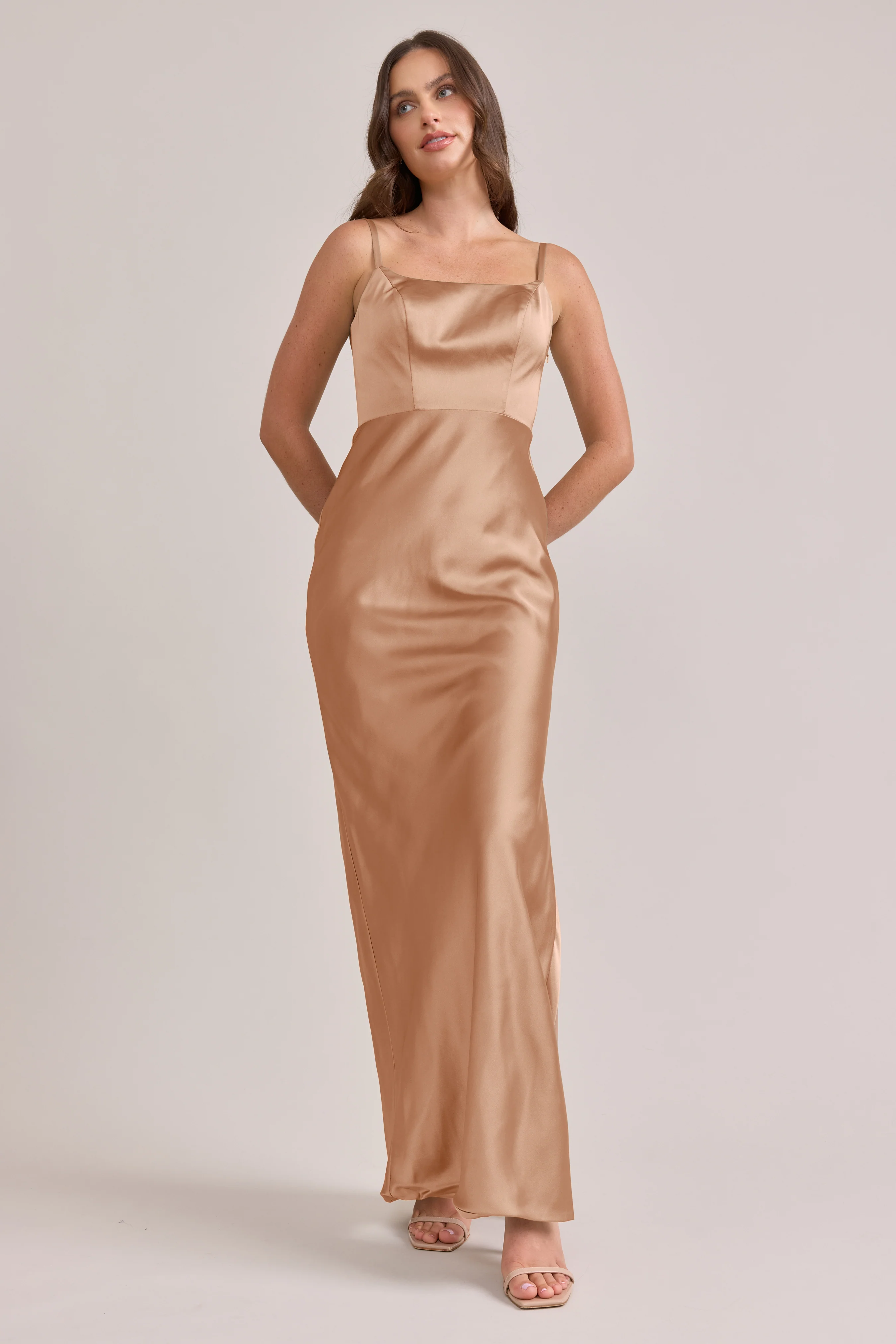 Remi Satin Dress | Made To Order - Image 150