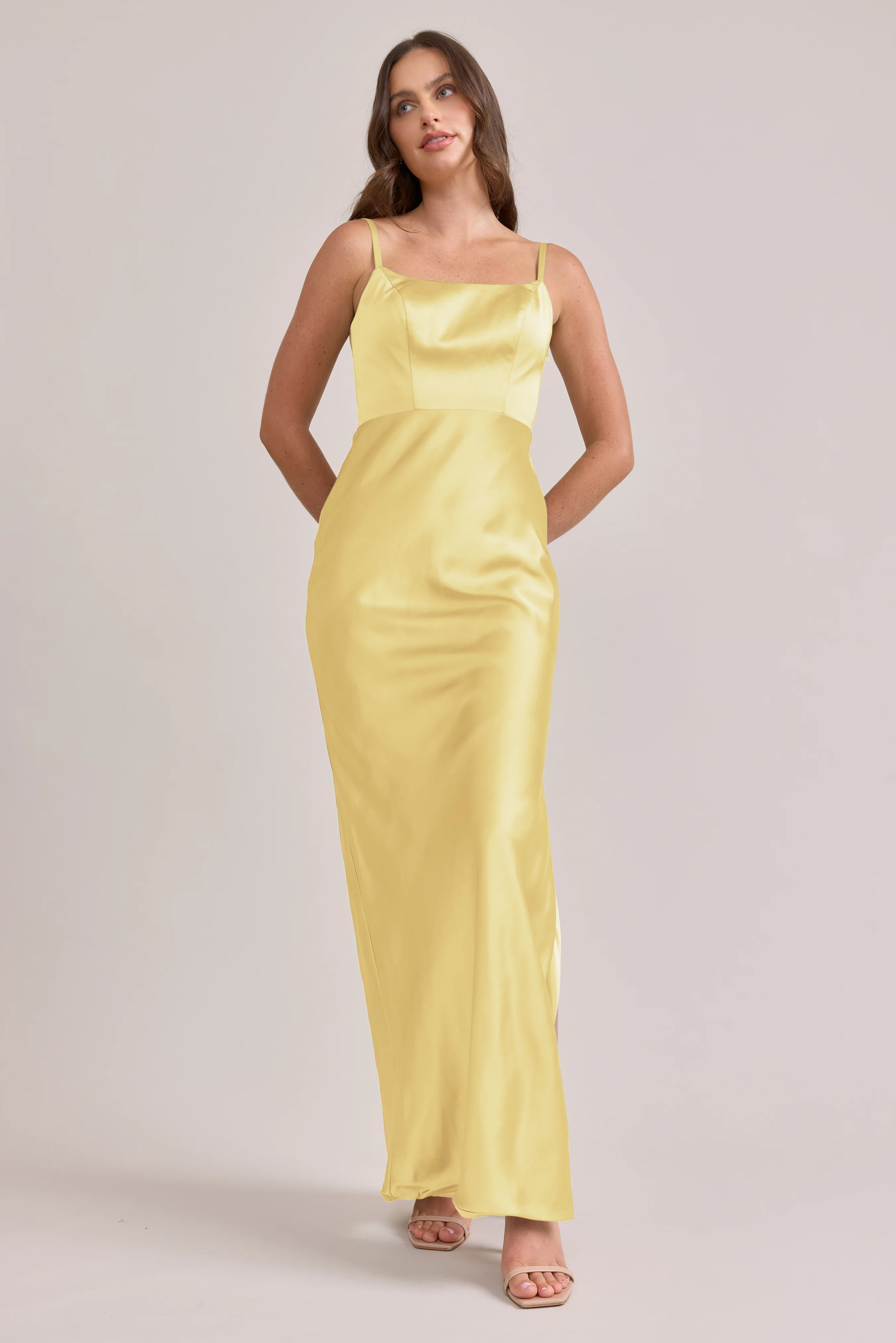 Remi Satin Dress | Made To Order - Image 158