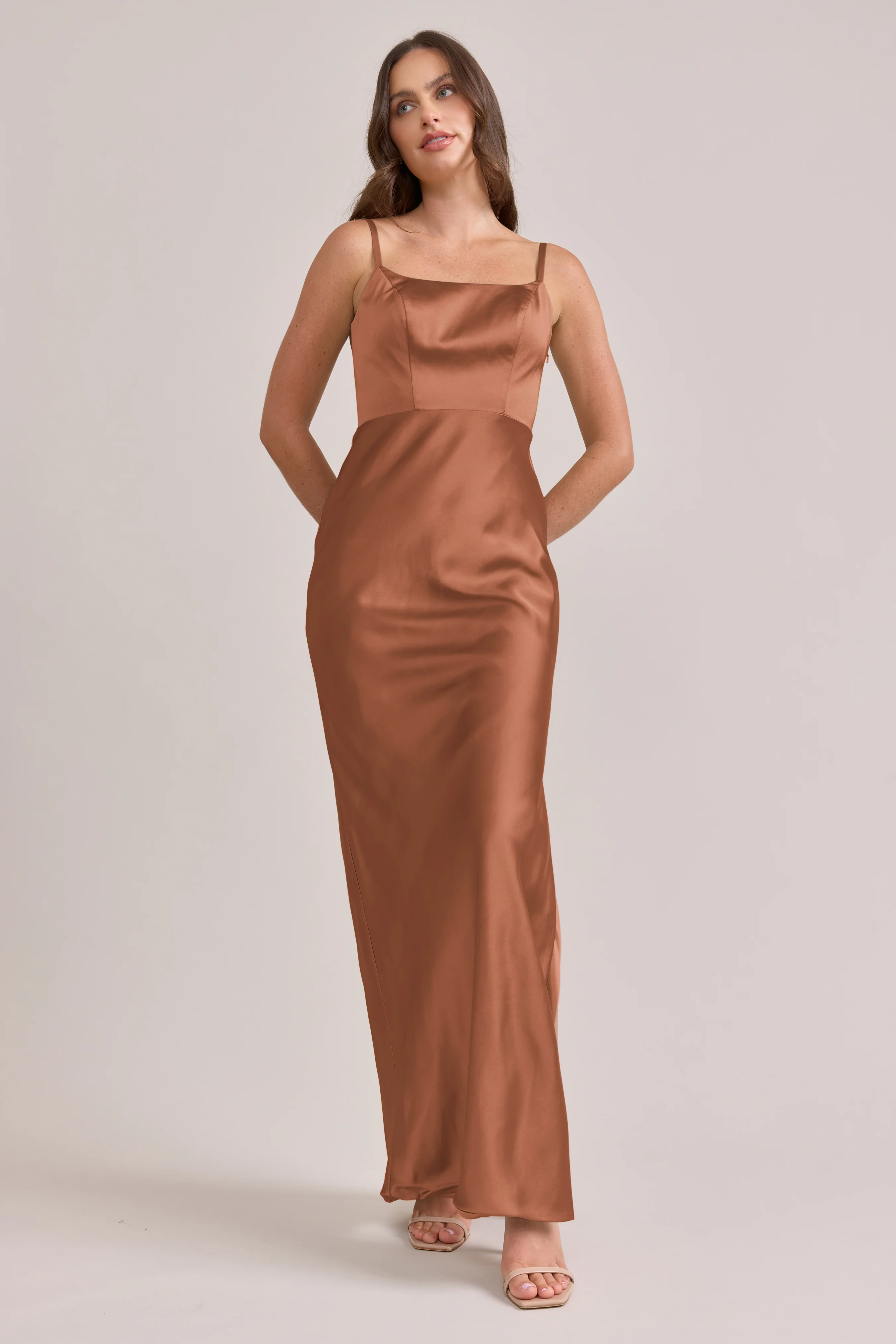 Remi Satin Dress | Made To Order - Image 29