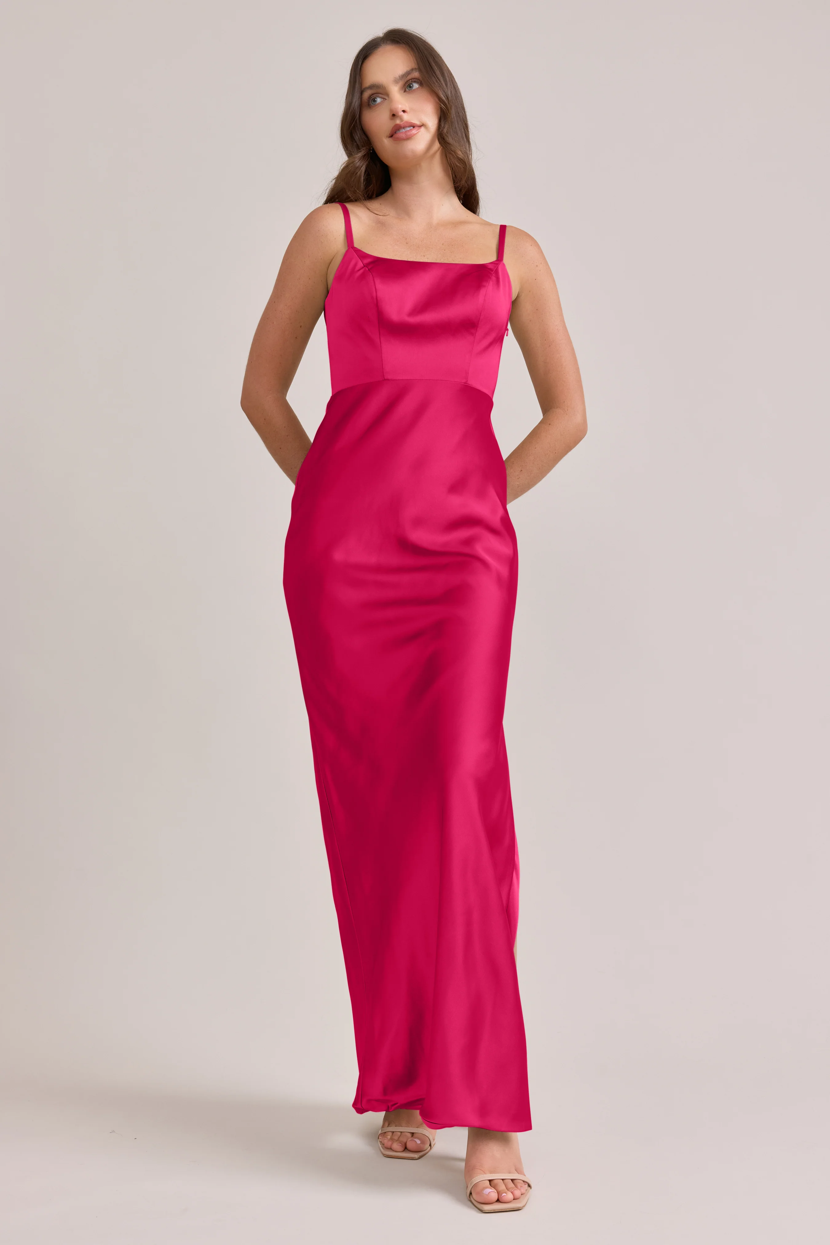 Remi Satin Dress | Made To Order - Image 64