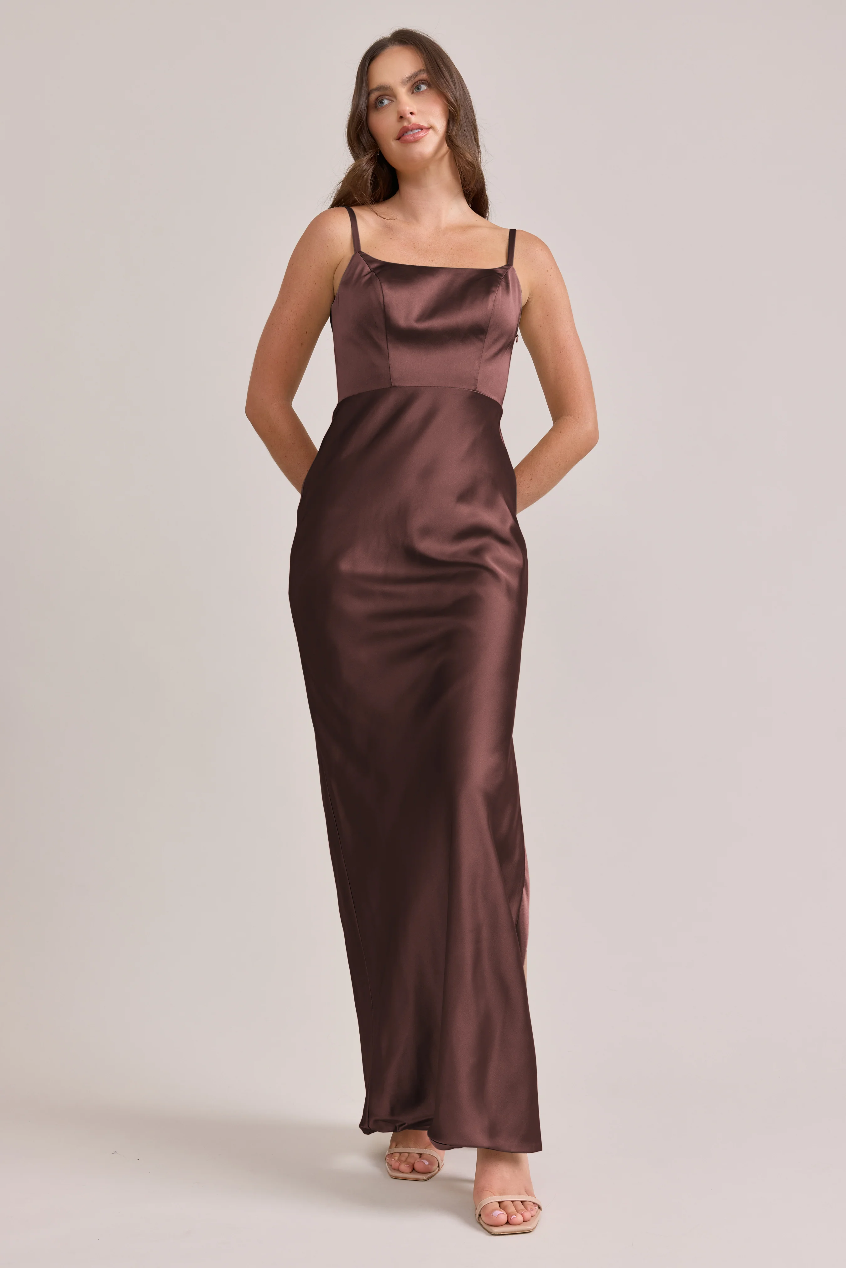 Remi Satin Dress | Made To Order - Image 79