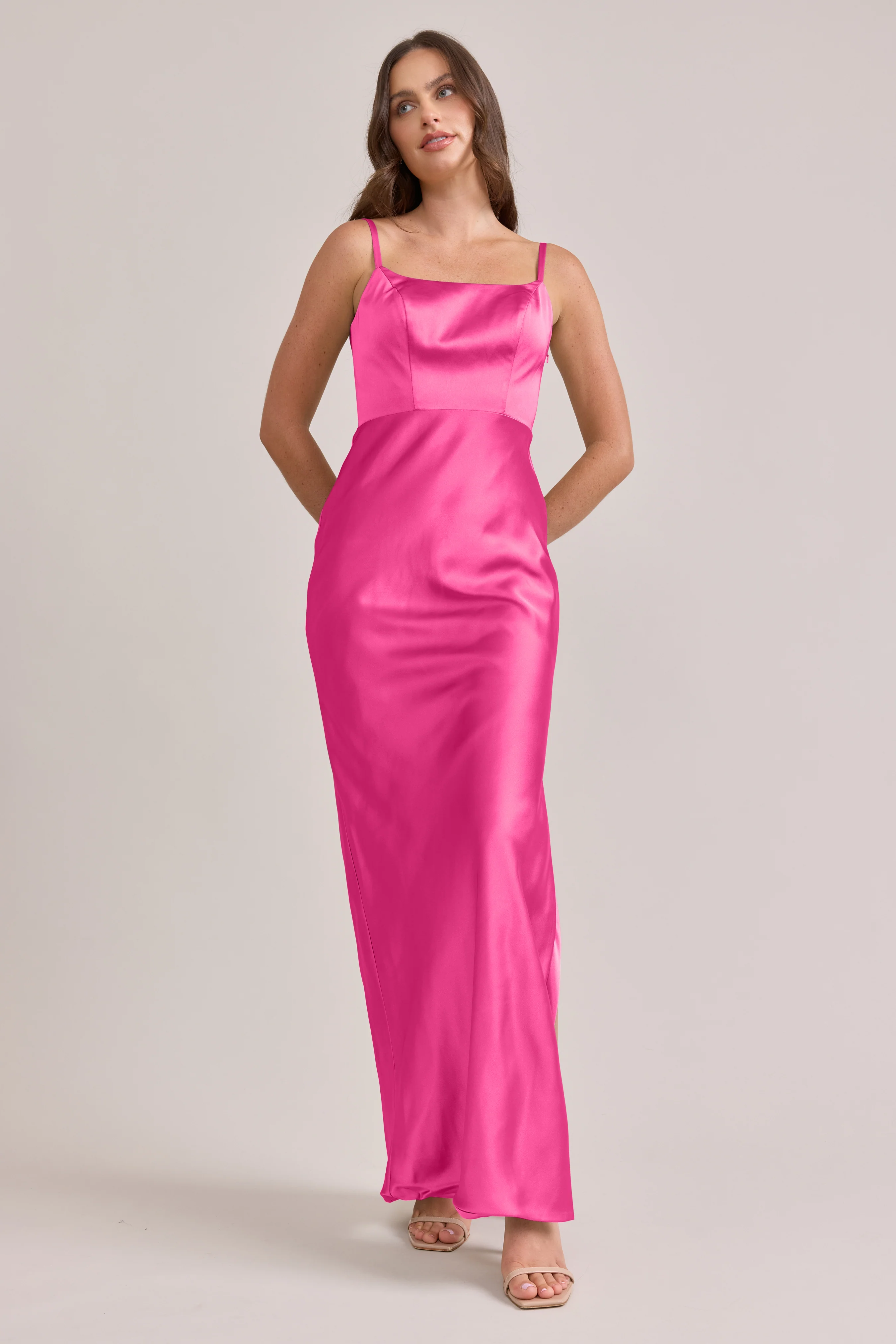 Remi Satin Dress | Made To Order - Image 82
