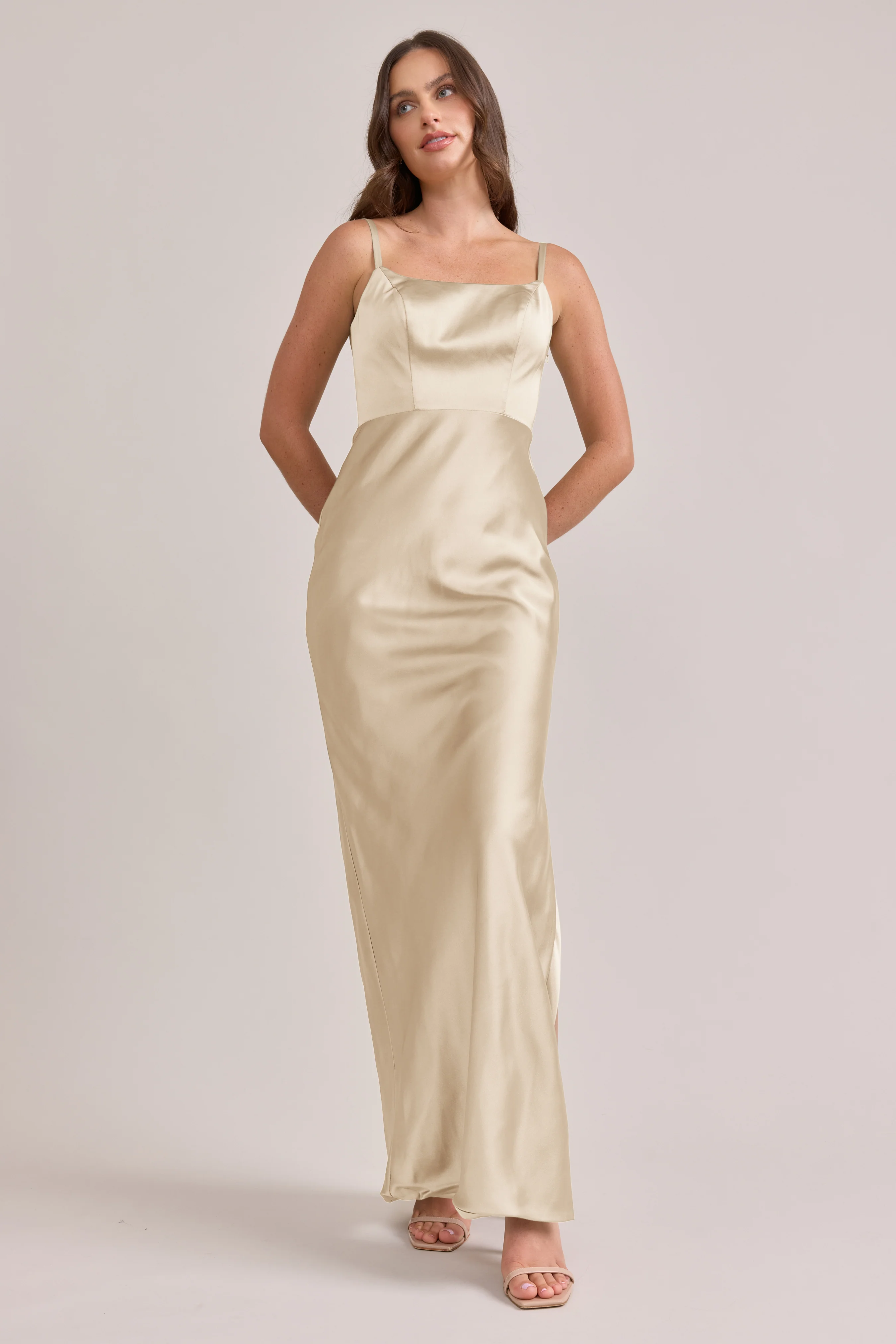 Remi Satin Dress | Made To Order - Image 97