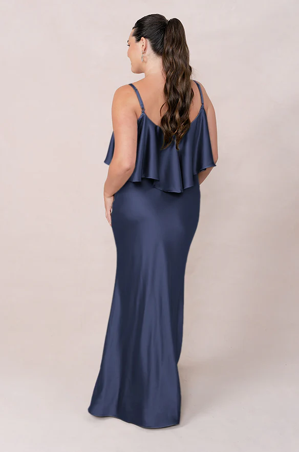 Riley Convertible Satin Dress | Made To Order - Image 100